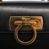 Salvatore Ferragamo Convertible Top Handle Bag Leather