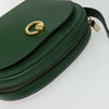 Secondhand Celine Shoulder Bag Green Leather Bags
