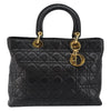 Christian Dior Vintage Lady Dior Bag Cannage Quilt Lambskin