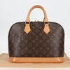 Louis Vuitton Alma Handbag Monogram Canvas