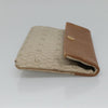 Secondhand Christian Dior Vintage Honeycomb Zip Pouch Canvas and