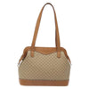 Secondhand Celine Vintage Macadam Shoulder Bag Canvas and