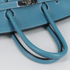 Hermes Birkin Handbag Blue Togo with Palladium Hardware