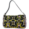 Secondhand Fendi Baguette Bag Embroidered Fabric with Fringe
