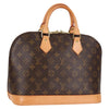 Louis Vuitton Alma Handbag Monogram Canvas