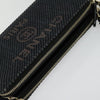 Secondhand Chanel Deauville Chain wallet Raffia