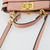 Secondhand Fendi Peekaboo Bag Pink Leather Bags