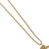 Secondhand Christian Dior CD Pendant Necklace Gold-plated