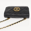 Chanel Vintage Square Flap Shoulder Bag Quilted Patent