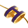 Hermes Pop H Pendant Chain Necklace Metal and Enamel