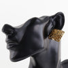 Secondhand Chanel Vintage CC Square Clip-On Earrings