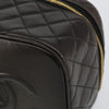 Secondhand Chanel Vanity pouch Black Leather Bags