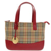Secondhand Burberry Nova Handbag Check Pattern