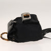Secondhand Gucci Vintage Bamboo Backpack Nylon and