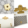 Secondhand Gucci Queen Margaret Top Handle Bag GG Coated Canvas with