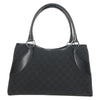 Gucci Vintage Ring Tote GG Canvas with Leather