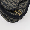 Secondhand Christian Dior Vintage Saddle Coin Purse Diorissimo