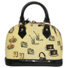 Secondhand Louis Vuitton Alma Handbag Limited Edition Stickers Monogram Vernis