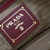 Secondhand Prada Logo Convertible Tote Canvas with