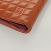 Secondhand Chanel Chocolate Bar Clutch Quilted Patent