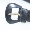 Chanel Vintage Buckle Chain Belt Leather and Metal