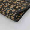 Christian Dior Vintage Trotter Shoulder Bag Canvas