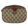 Gucci Vintage Pocket Shoulder Bag Canvas