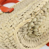 Chloe Marcie Basket Bag Raffia and Leather
