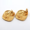 Secondhand Chanel CC Rhombus Clip-On Earrings