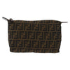 Secondhand Fendi Logo Zucca Clutch PVC