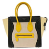 Celine Luggage Bag Canvas and Leather