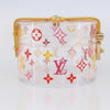 Secondhand Louis Vuitton Box Scott Trunk Monogram Plexiglass