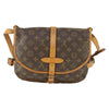 Louis Vuitton Saumur Handbag Monogram Canvas