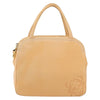 Secondhand Loewe Anagram handbag Beige Leather Bags