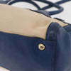 Secondhand Prada Cuir Frame Convertible Tote Canvas and Saffiano
