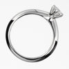 Tiffany & Co. Novo Solitaire Ring Platinum with Diamonds and Cushion Cut I/VS2 Diamond