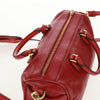 Secondhand Loewe Anagram handbag Red Leather Bags