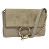 Secondhand Chloe Faye Shoulder Bag Leather and