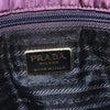 Secondhand Prada Metal Handles Tote Tessuto