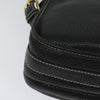 Secondhand Celine Shoulder Bag Black Leather Bags