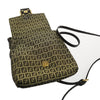 Secondhand Fendi Vintage Flap Crossbody Bag Zucchino