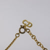 Secondhand Christian Dior CD Pendant Necklace Gold-plated