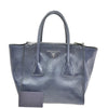 Secondhand Prada Tassel Twin Pocket Tote City Calf