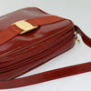 Salvatore Ferragamo Vala Shoulder Bag Patent Leather