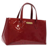 Secondhand Louis Vuitton Wilshire Handbag Monogram Vernis