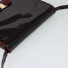 Salvatore Ferragamo Vala Shoulder Bag Patent Leather