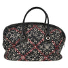 Secondhand Chanel Optic Coco Bowler Bag Printed Coated Canvas with Caviar