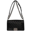 Chanel Boy Flap Bag Quilted Patent