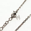Chanel Vintage CC Pendant Long Necklace Metal