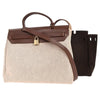 Hermes Herbag Toile and Leather